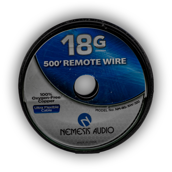 18 gauge remote wire 500' front