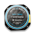 Nemesis Audio NEO-TW49 4" Neodymium High-Efficiency Bullet Tweeter – 550W Max – 4 Ohm - Image 9