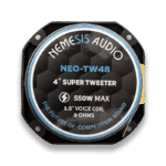 Nemesis Audio NEO-TW48 4" Neodymium High-Efficiency Bullet Tweeter – 550W Max – 8 Ohm - Image 8