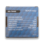 Nemesis Audio NA-TW46 4" High-Efficiency Pro Audio Super Tweeter – 500W Max – 4 Ohm - Image 3