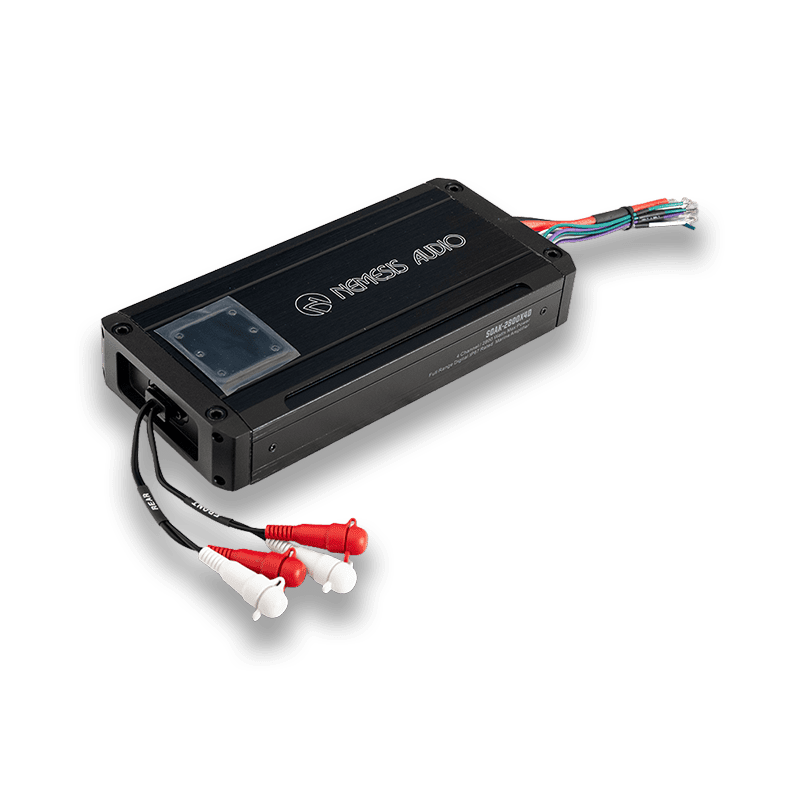 SOAK-2800X4D – 4-Channel Waterproof Marine Amplifier