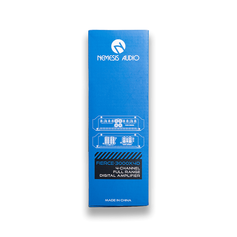FIERCE-3000X4D – 4-Channel Digital Amplifier