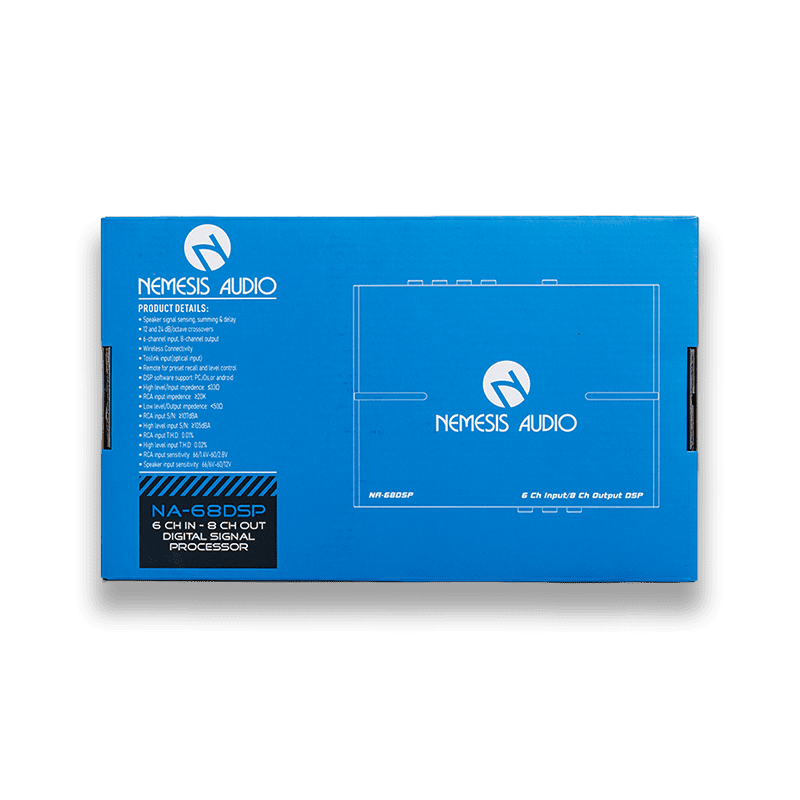 NA-68DSP – 6-In / 8-Out Digital Signal Processor