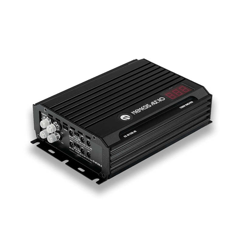 Nemesis FR-M1200.4D | 300W x 4 RMS Compact 4-Channel Amp