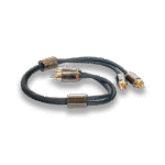 NM-RCA1.5 - 1.5ft 2CH Triple Shielded RCA Cable - Image 4