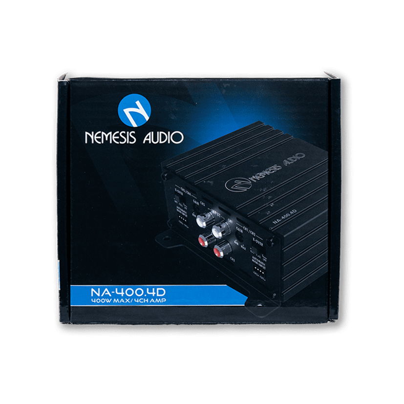 Nemesis Audio NA-400.4D | 400W Max 4-Channel Micro Amplifier