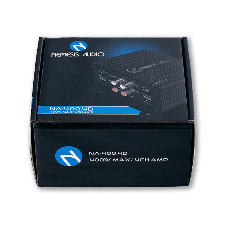 Nemesis Audio NA-400.4D | 400W Max 4-Channel Micro Amplifier