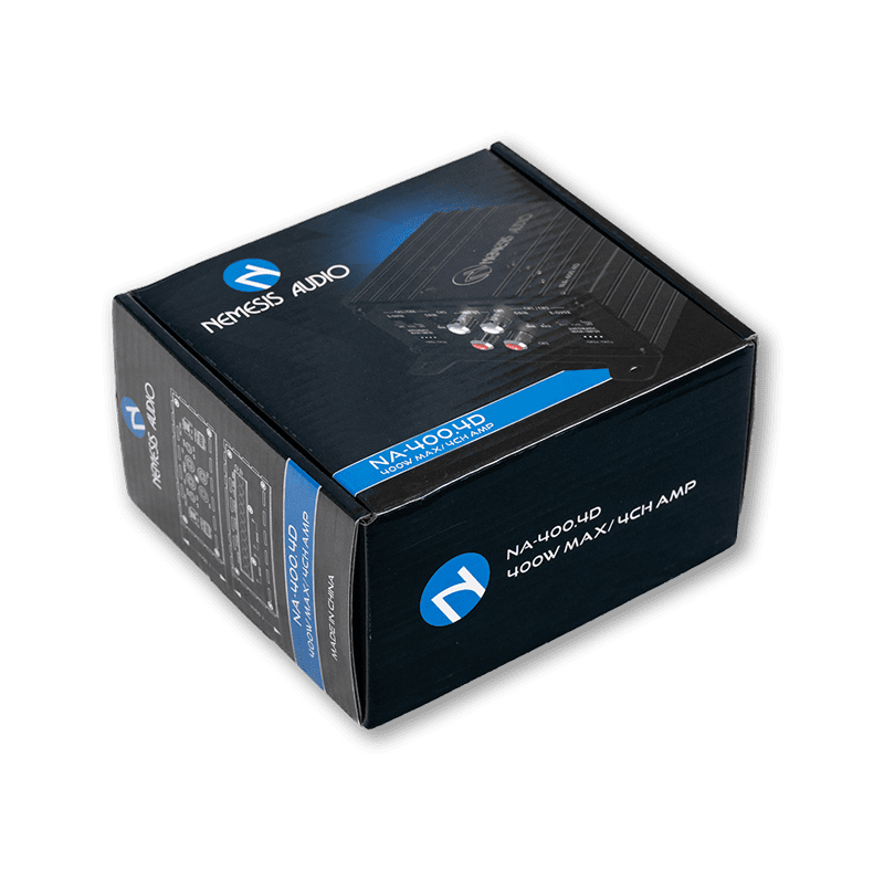 Nemesis Audio NA-400.4D | 400W Max 4-Channel Micro Amplifier