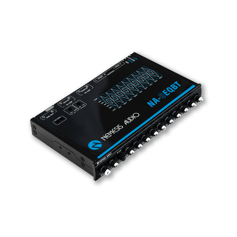 Batch 04 April-171 Nemesis Audio NA-9EQBT 9-Band Bluetooth Equalizer w/ 6V Output - Image 1
