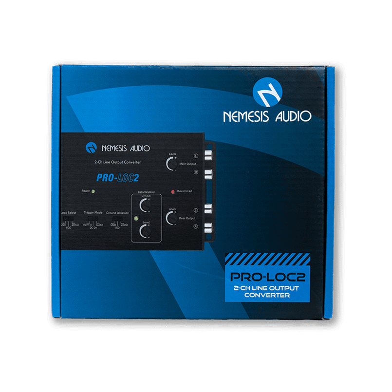Nemesis Audio PRO-LOC2 | 2-CH Active Line Output Converter