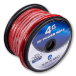 NM-4G/RD 4 Gauge OFC Power Wire Red 50 ft - Image 2