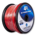 NM-4G/RD 4 Gauge OFC Power Wire Red 50 ft