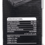 Nemesis Audio NA-X10000.1D 1-Channel Class D Amplifier - Image 10